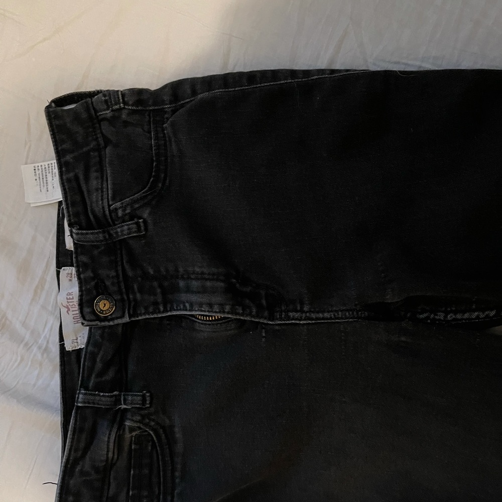 Black Hollister Skinny Jeans